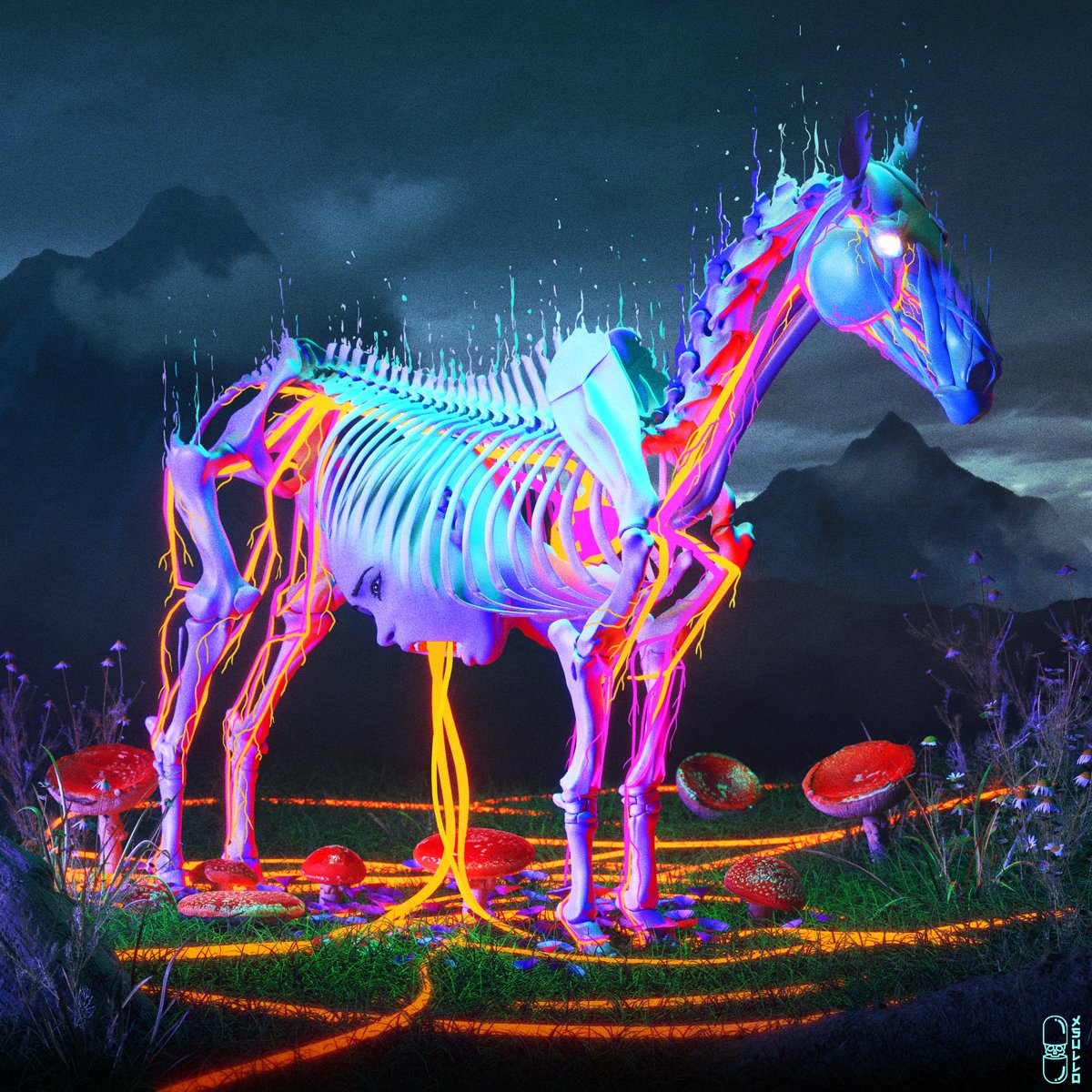 FERAL, 2020🍄🐴😵‍💫