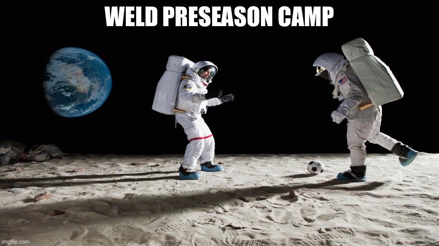 Weld Albion has been off the grid for a reason. Weld wealth allowed our 23 senior players the opportunity to undertake a lunar preseason camp as a reward for dominance. Our players feel lighter than ever. #footium <a href="/Footium/">Footium</a>