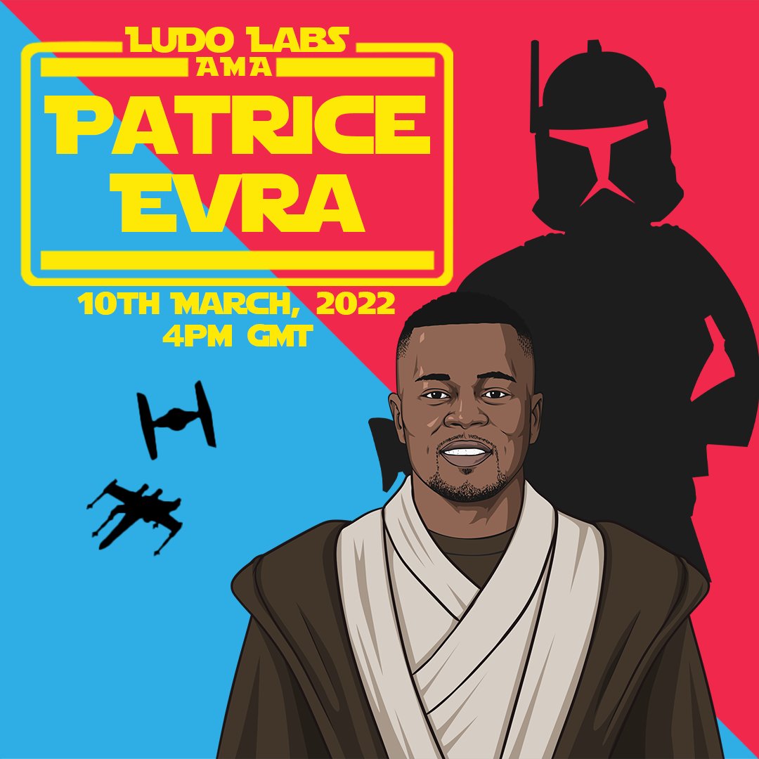 ludo_labs's tweet photo. 🎁🧪 Spread the Word / NFT Giveaway 🎁🧪 

Join our Space this week for an AMA w/ former @ManUtd legend Patrice @Evra. Collectors on stage for 1-on-1 interactions 🎙️

https://t.co/yDjMrsah00 

Prize - Free Ludo Labs NFT

✅❤️+ RT + tag 3 friends
✅Join our https://t.co/gHbJCTzmS9 https://t.co/RhDhxGGV45