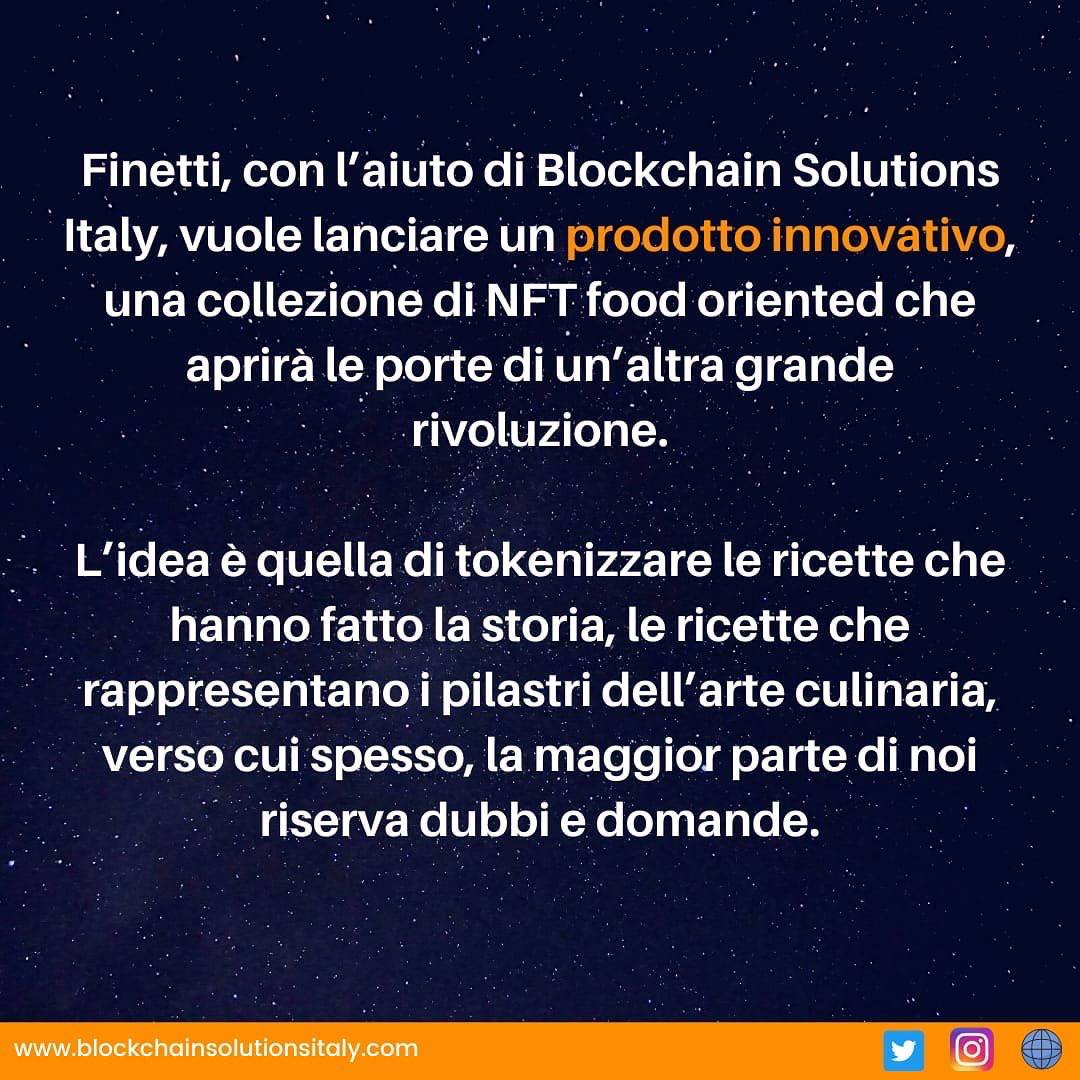 BlockSol_It's tweet photo. Gli NFT in cucina 👩‍🍳
#NFTCommunity #NFTdrop #nftcollector #NFTCollection #NFTart #NFT https://t.co/BJcxHBSg2q