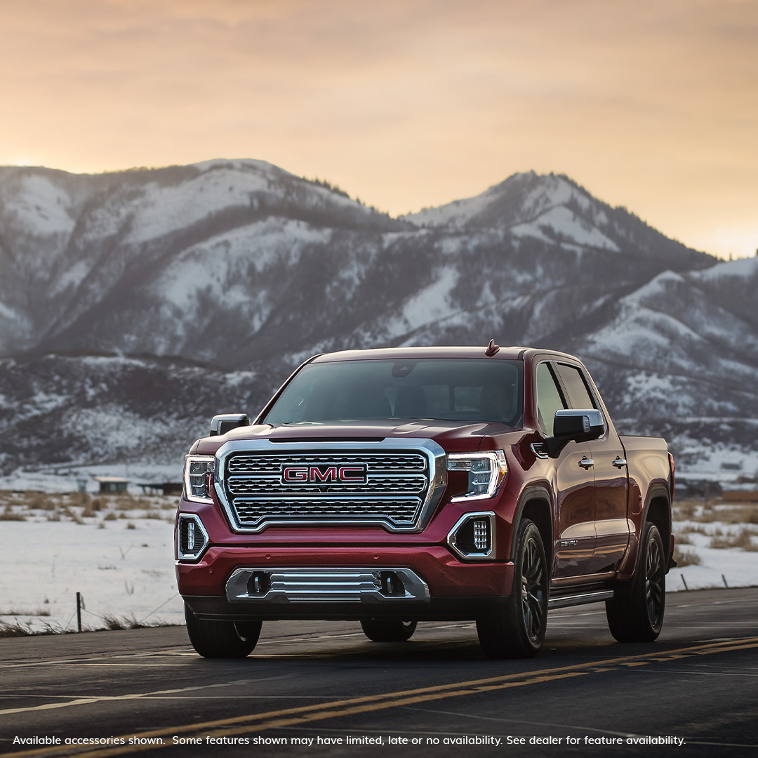 GMC's tweet photo. Grab every last bit of daylight. #MotivationMonday. #GMCSierra Limited #Denali https://t.co/291CfAdrDi