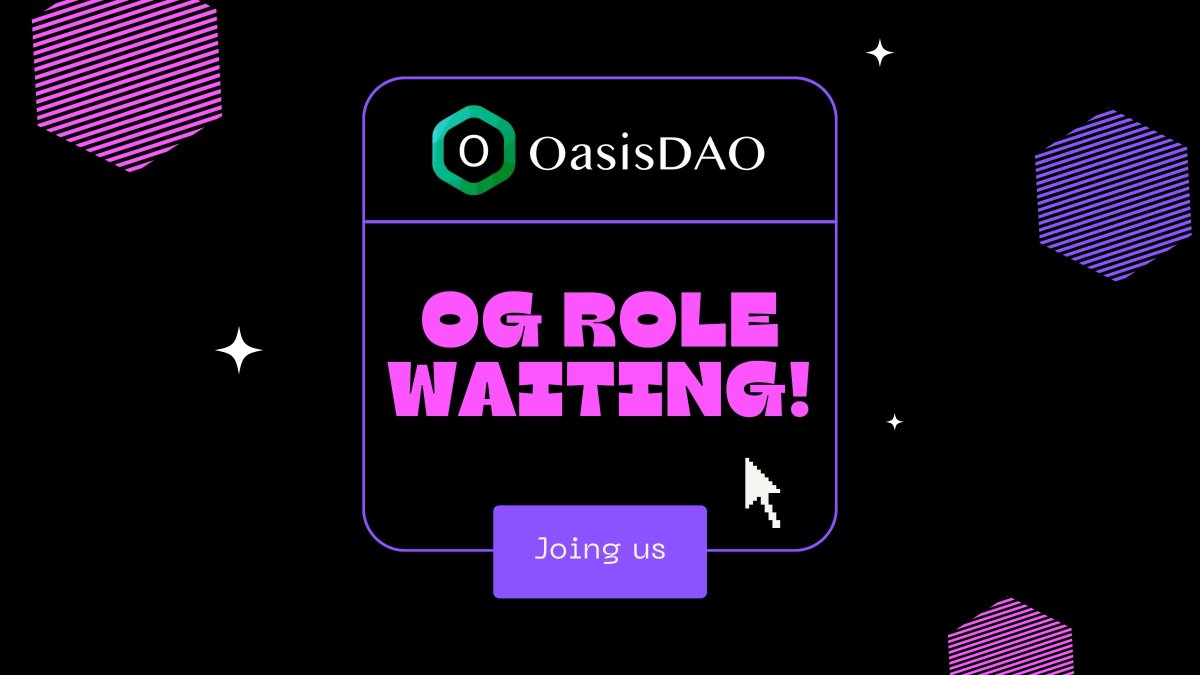 Oasis__DAO's tweet photo. 🏝️ If you're seeing this you are early.

🌕 10 spots of OG Role if you Follow, Like &amp; Retweet

 https://t.co/oN83ZC00Qs

#bnbchain #BNB #BSC 
#MetaFi #GameFi #PlayToEarn #Play2Earn #PLAYTOEARNGAMES 
#Alpha #NFTGiveaway #NFTCommunity #NFTGame 
#Whitelist #NFTdrop https://t.co/TuzyHTIbwG