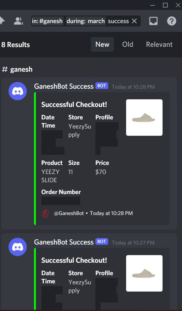 S/O to the following for the cook :) Bot: @GaneshBot @GaneshCooked Proxies : @DonutProxies @ChiCooked CG : @OmniscienceIO