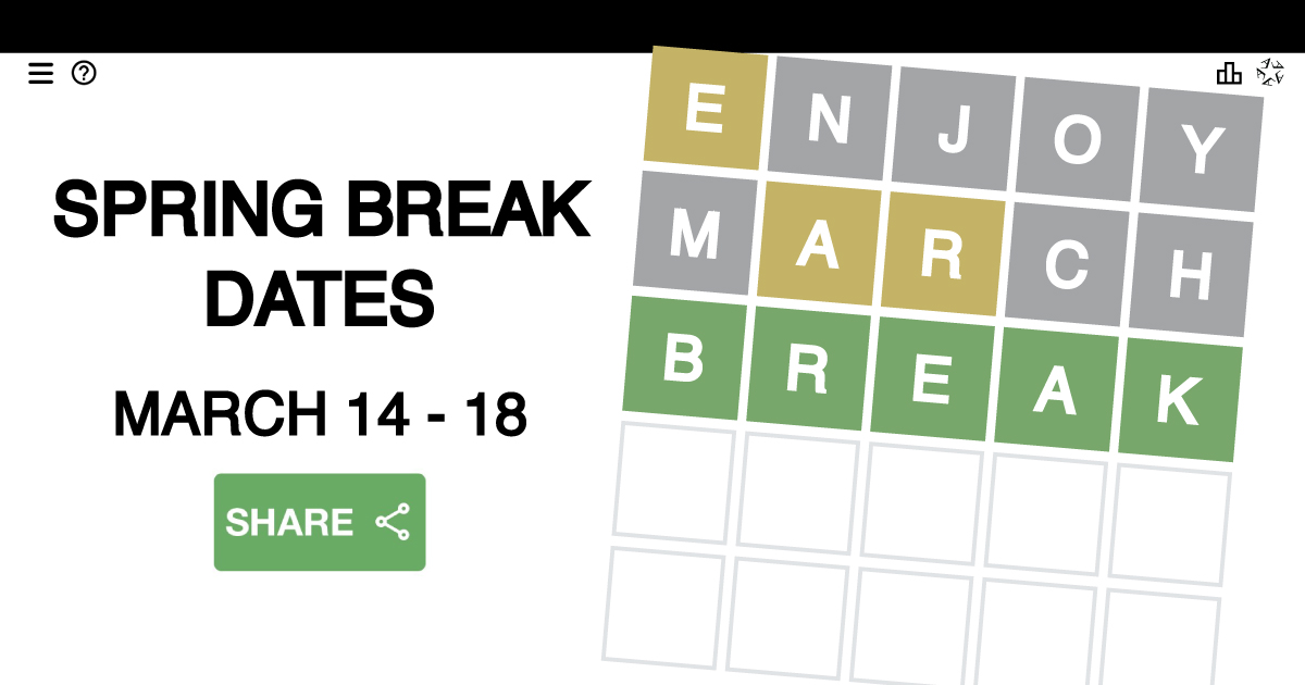 Arlington ISD on Twitter "The 2022 spring break dates for ALL