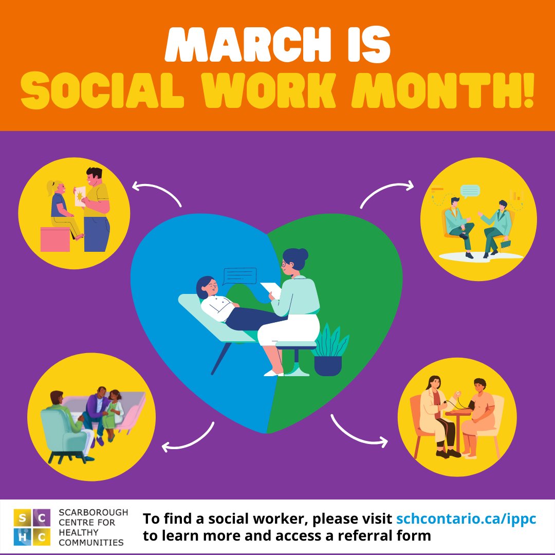 SCHCOnt's tweet photo. March is #SocialWorkMonth & this week is also #SocialWorkWeek & #SocialServiceWorkerWeek . Thank you to our #Socialserviceworkers who are here to help us when we need them, now #MoreThanEver . Visit https://t.co/yRBPL0Hylr to learn how to get the help from a #socialworker https://t.co/6DEltcD8Ym