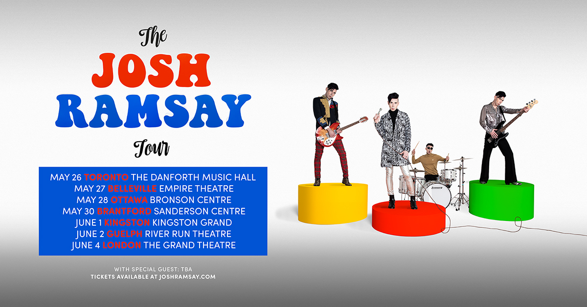 JUST IN: @JoshRamsay is coming to a city near you! Grab tickets to #TheJoshRamsayTour this Friday at 10am. Visit bit.ly/37bfCNt for presale details and more!