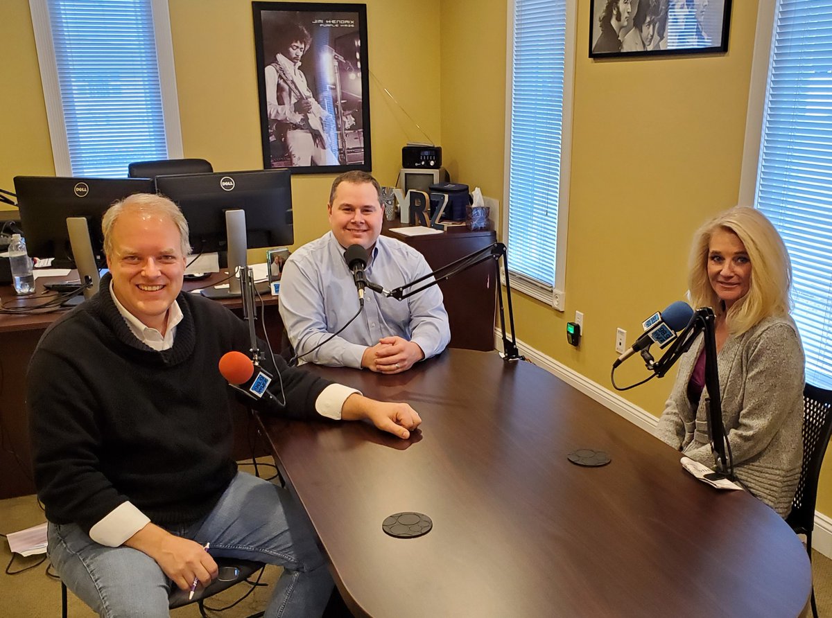 BrownsburgIN's tweet photo. Last week Town Council President Travis Tschaenn and Town Manager Deb Cook talked with Shane Ray at WYRZ about new developments in Brownsburg.

Listen to the show here: https://t.co/XbIDI4ytz4 https://t.co/HmSeUn80kN