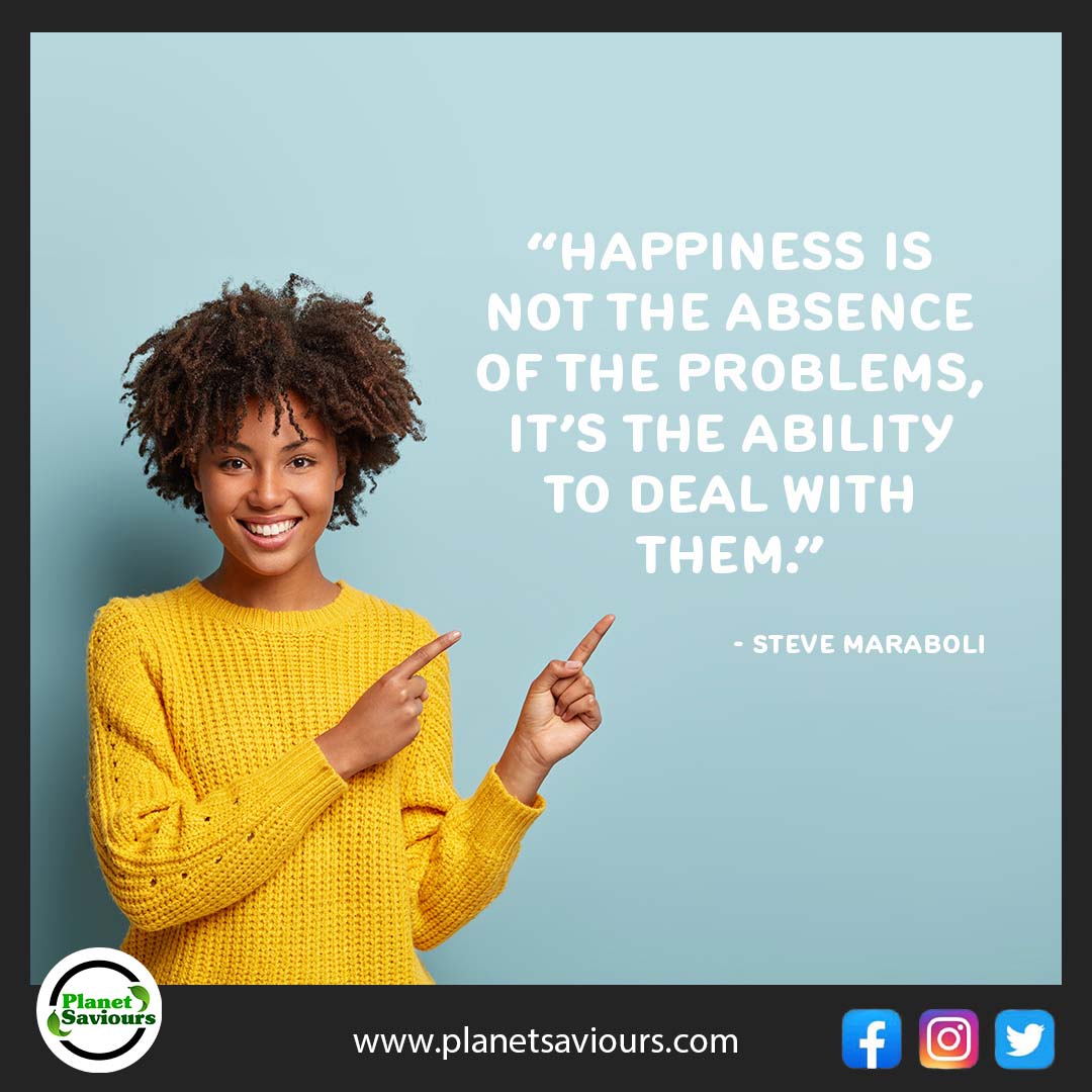 “Happiness is not the absence of the problems, it’s the ability to deal with them."

Source: 📸 by Planet Saviours

#planetsaviours #nature #mentalhealth #environment #happiness #absence #problems #ability #deal