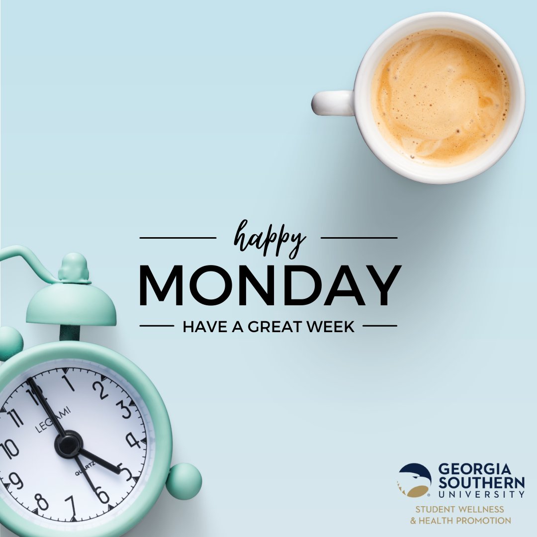 GSswhp's tweet photo. Happy Monday, Eagles! Manage your time wisely as you push through this next week, but remember that breaks are a necessity. #SWHP https://t.co/RDVMToC4PD