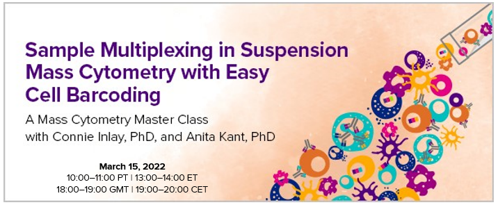 Standard_BioT's tweet photo. Learn from the experts in the upcoming Fluidigm Master Class! Join us for this informative webinar on how you can easily add cell barcoding to your mass cytometry research.
Register now:
https://t.co/adwFDRDu6H
#masscytometry #CyTOF #proteomics #cellbarcoding https://t.co/L9BDfN6cuf