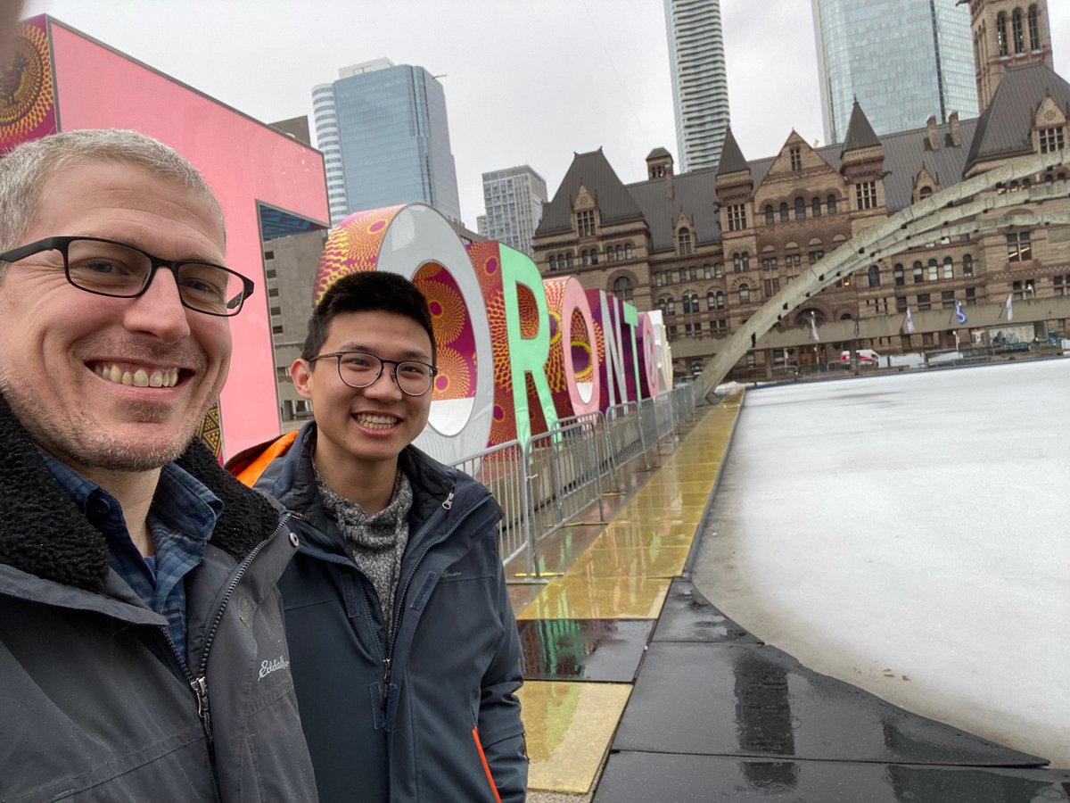 verosource's tweet photo. Our CEO @markgmcallister is in Toronto this week meeting clients, partners, and team members IN PERSON for the first time. He and our UI/UX Developer Andy Ng-Lun got this classic Toronto shot after their morning meeting. #digitalhealth #businesstravel #CEOonthego https://t.co/9p9RNi93qY