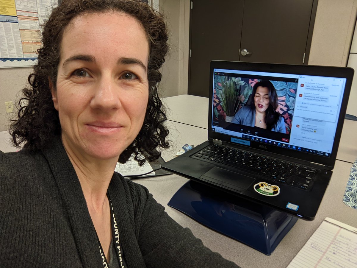 The_ESOL_Tchr's tweet photo. So thrilled to spend part of my day with the passionate educators at the #SLIFEConf2022. "Assume Greatness!" https://t.co/vQHQy3C9pk