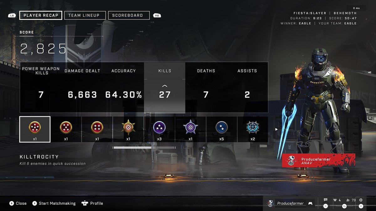 Producefarmer_'s tweet photo. It's nice to pop off like this sometimes... #HaloInfinite #halohype #XboxShare https://t.co/OnMZrJYZ2T