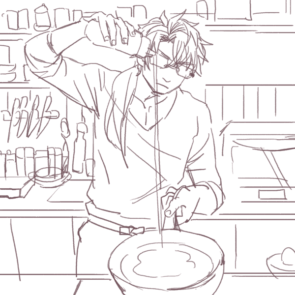 NICO'Sキッチン(雑模写) 