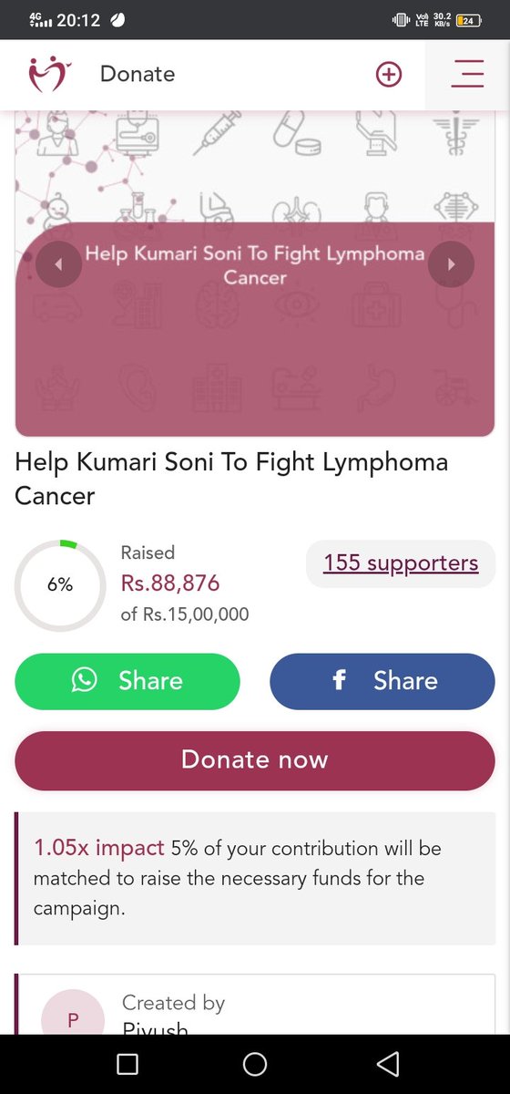 aastha_avani's tweet image. Please contribute to my friend in need.
#medtwitter