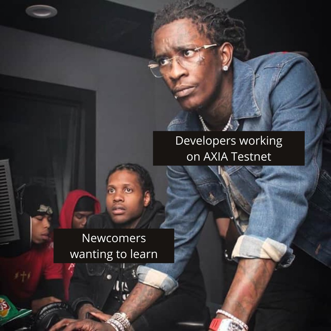 AXIA_Network's tweet photo. AXIA Network testnet developers are the real MVPs. Thanks for all you do! 💙 #AXIANetwork https://t.co/bcmTsvflnI