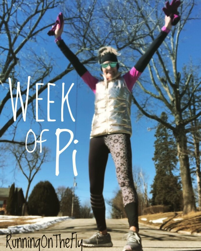 runningonthefly's tweet photo. Week of Pi begins tomorrow->
3.14 miles everyday, with the grand finale on March 14th, National Day of Pi (and my bday 🎂)
Care to join the Pi party?
#weekofpi https://t.co/fpuA4xXE6e