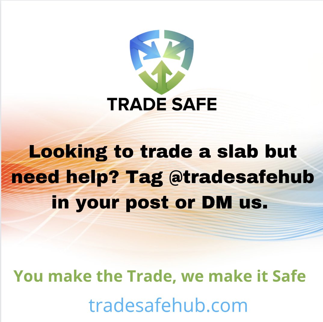 TradeSafeLive's tweet photo. Let Trade Safe help you! #cardsforsale #sportscards #Panini #topps #basketballcards #sportscardsinvestors #cardboard #whodoyoucollect #grading #PSA #bgs #sgc https://t.co/Fydgd35Zci