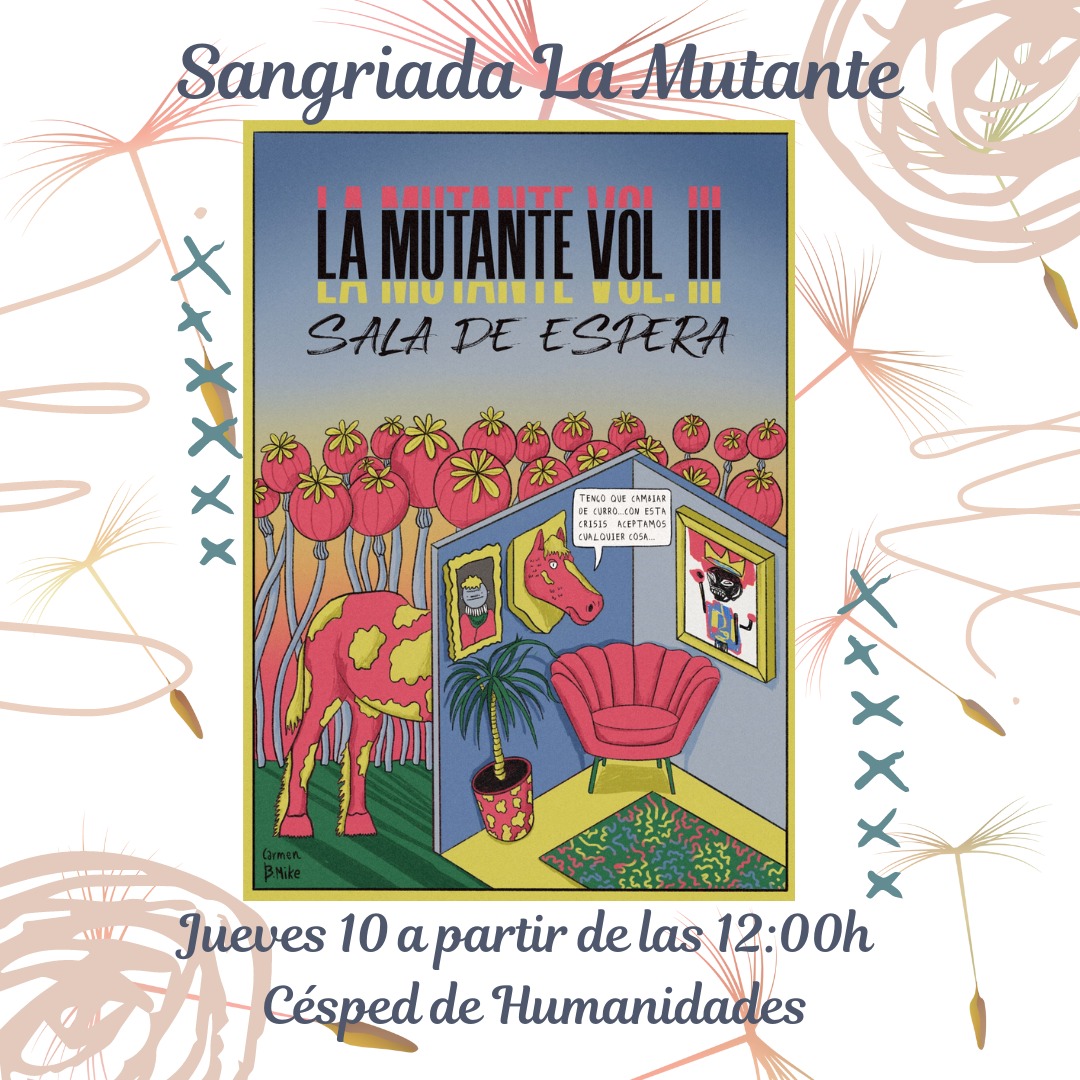 ‼️VOLVEMOS‼️

¿Dónde? 👀
🍻SANGRIADA DE HUMANIDADES 🎉

¿Cuándo? 😏
ESTE JUEVES 

⚠️ Presentamos nuestro nuevo número: SALA DE ESPERA