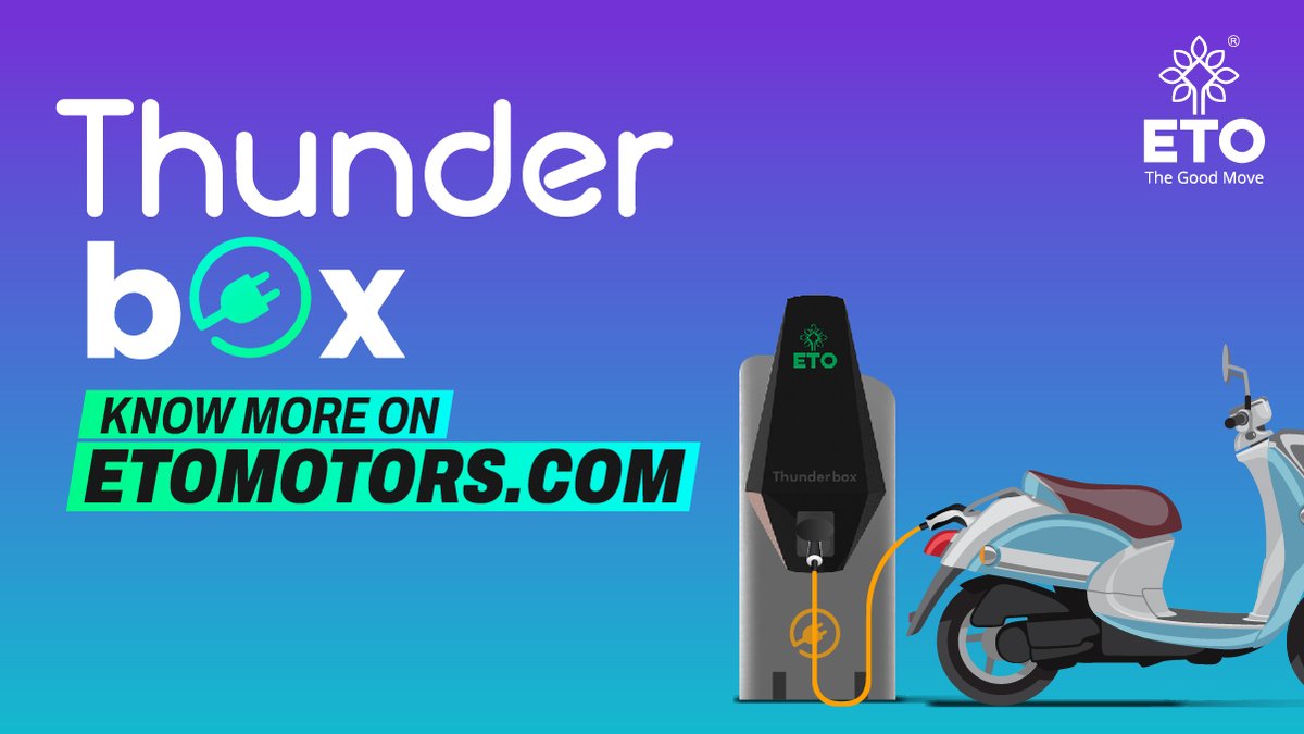 Bring home the Thunder Box to your community. A quick easy-to-install #ACcharger with app-enabled #charging, it allows users to track charging progress and duration remotely, find #chargingpoints and ensures that their #vehicle is secure while it charges.
#etomotors #evcharging