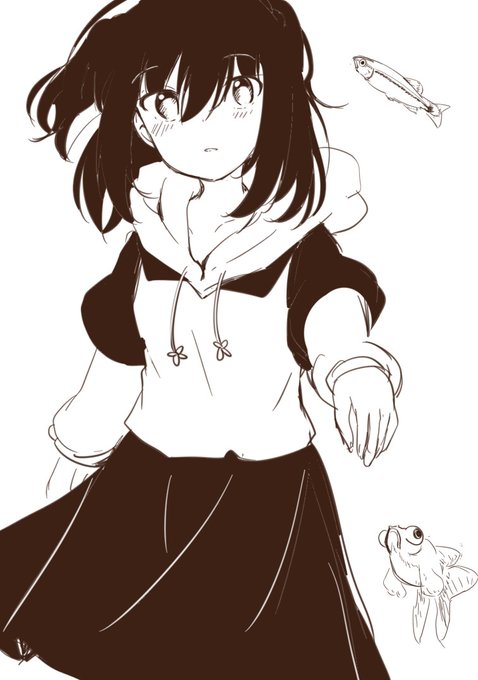 らくがき クロデメちゃん 