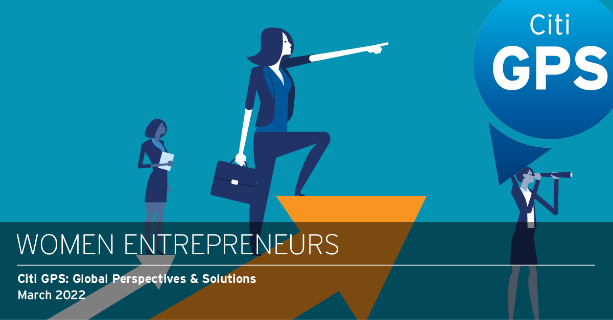 Citi's tweet photo. According to our latest #Citi GPS report, closing the gender gap in business growth could add up to $2.3 trillion to the global GDP, creating up to 433 million jobs. Learn more about why investing in women entrepreneurs makes both social &amp; economic sense: https://t.co/NIEq0sraaz https://t.co/CX2DVBbr3x