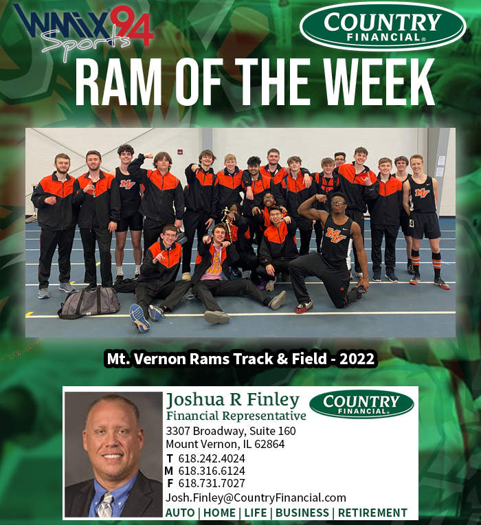 wmixsports's tweet photo. Congratulations, Mt. Vernon Rams Track &amp; Field! They are the latest @wmixsports/Josh Finley Country Financial Rams of the Week! The Rams had a dominant performance in Marion at the Roger Minton Invite! Read all about it here >> https://t.co/NBxZDxKXY7 https://t.co/6nZpg6k8w5