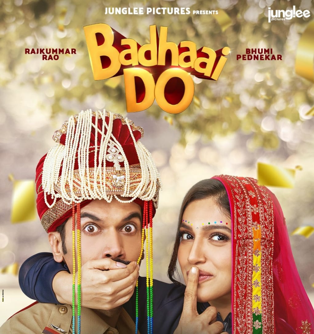 OTTRockerzss's tweet photo. Hindi film #BadhaaiDo will premiere on @NetflixIndia India on March 11th. https://t.co/EIszZCI9hp