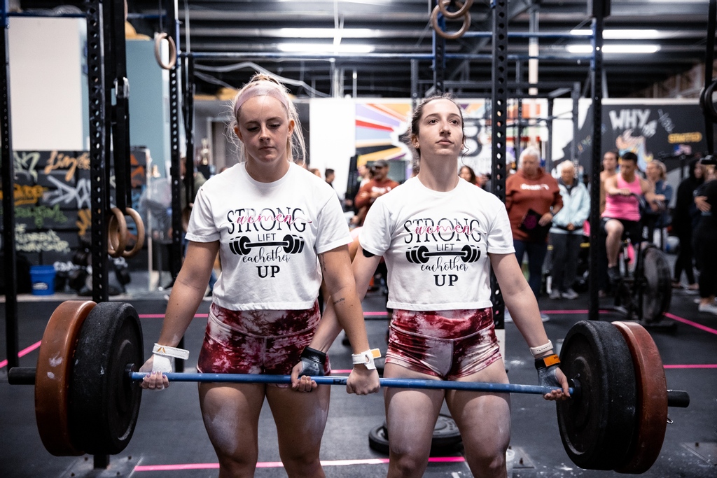Strong Women Lift Each Other Up....⁠
⁠
That's why everyone loves our events; we are all about empowering and lifting each other up! ⁠

#girlsgonerx #competeforacure #crossfit #crossfitfamily #crossfitmotivation #fitnessmotivation #girlswholift #girlboss  #badassinthemaking