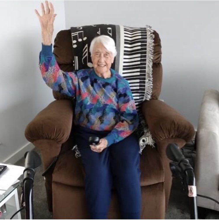 Two For Joy 🌊 (@ckscullycat) on Twitter photo My Mom is 97 years young today! And she still solves Wordle and reads <a href="/StephenKing/">Stephen King</a> My Mom is 97 years young today! And she still solves Wordle and reads <a href="/StephenKing/">Stephen King</a>