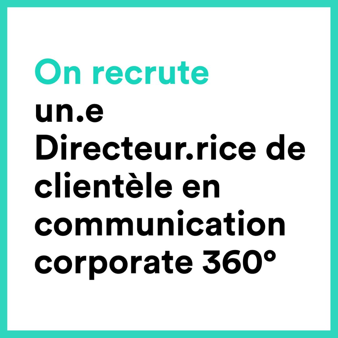 agenceProches's tweet photo. [#Recrutement] @agenceProches est à la recherche de nouveaux talents :

👉 Un.e https://t.co/xqFo0lWZ70 de clientèle communication corporate : https://t.co/qKA7IoD7fh

👉 Un.e consultant.e senior communication corporate : https://t.co/i6uHRFTeKi

Contactez-nous ! https://t.co/8IF2kDHzGf