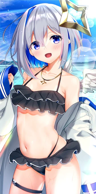 泳ごっ! #天音かなた #かなたーと #ホロライブ #バーチャルYouTuber #VTuber https://t.co/CzkHHGOAxE 