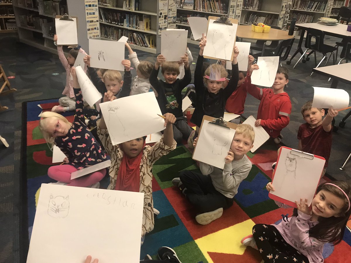 Babler Elementary Library tweet media