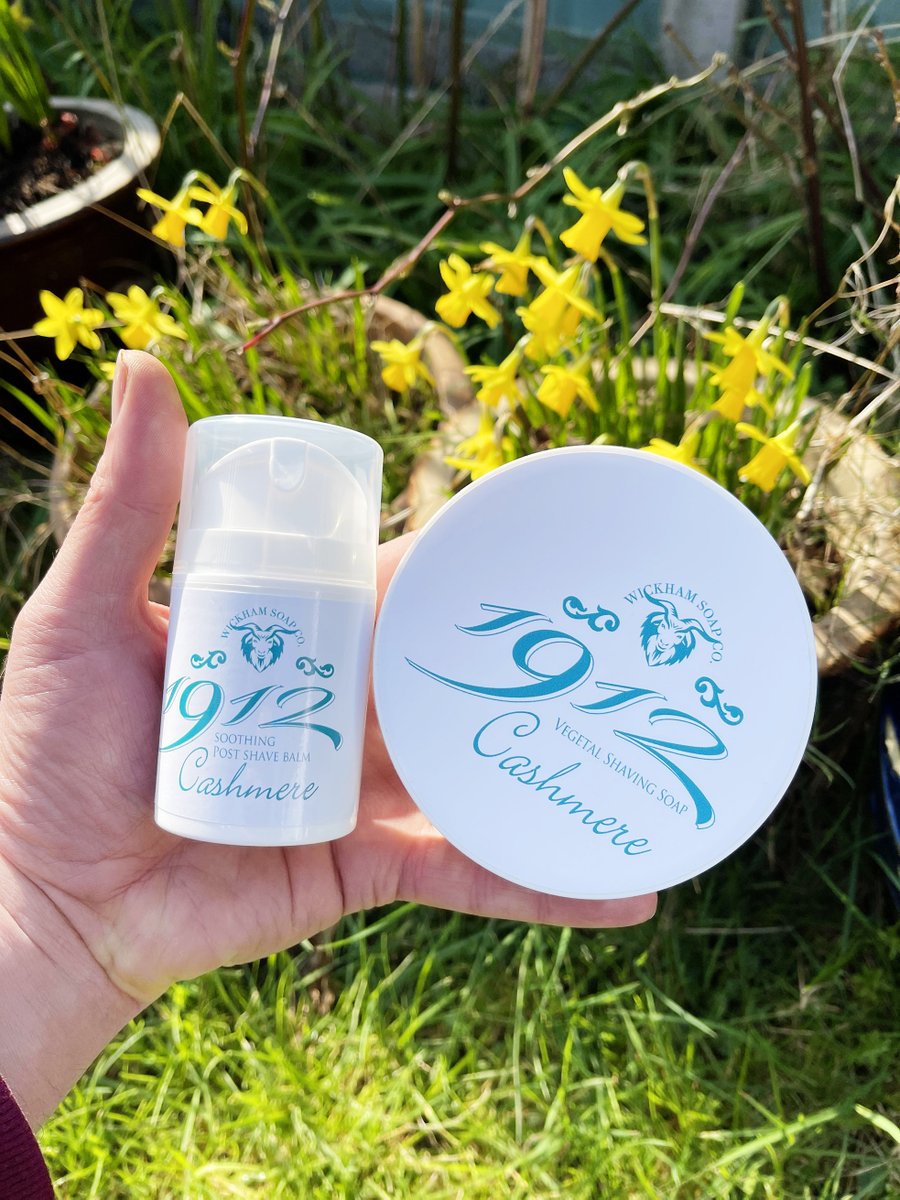 WSoap's tweet photo. A lovely Spring day today, paired with Cashmere

The perfect shave to start any sunny day

https://t.co/e28RtIqyx0

#spring #shave #shavesoap #shavebalm #mensgifts #wetshaving #shavelikeyourgrandpa https://t.co/MMhA8hdbAf