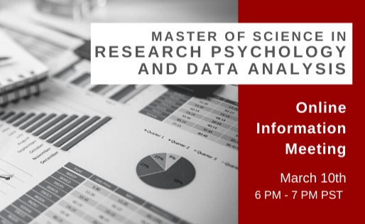 APUGradPrograms's tweet image. Join us to learn about APU's MS in Research Psychology program! RSVP to attend an online information meeting March 10th at 6pm! ow.ly/2kcu50IaIAW