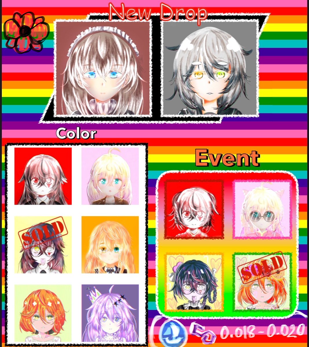 New Drop🤎🔘

🐎-brown and grey-🐘
0.018 - 0.020 ETH
on #Polygon 

-color- collection
opensea.io/collection/col…

#NFTs #NFTCommunity #opensea  #nftart   #NFTTHAILAND  #nftcollectors #NFTJapan  #NFTanime #PolygonNFT  #NFTdrop #NFTProject #NFTCollection