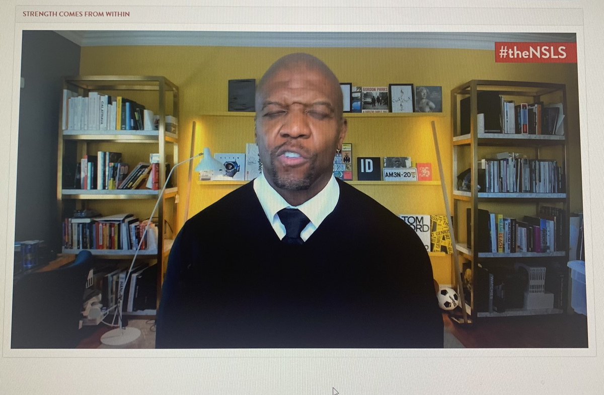 NikkiM1991's tweet photo. “If you have a mindset of thinking you either have it or you don’t, you really never will develop self-discipline.”  #myahamoment #theNSLS @terrycrews #speakerbroadcast https://t.co/mBbldUEI8L