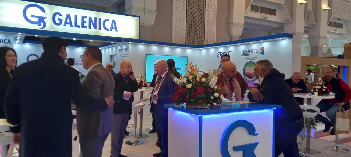 #GALENICA #OFFICINEEXPO2022
Palais des congrès Marrakech Maroc.
Bravo à l'équipe Galenica et toutes nos félicitations pour " le Trophée de l'équipe la plus dynamique ".