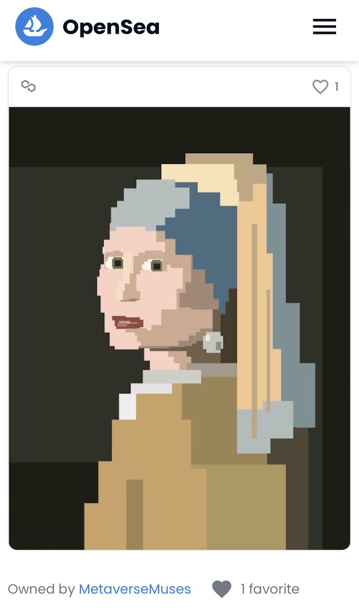 GM! 

Today’s the day our collection goes on sale! Start browsing the 1/1 #nftart piece like this one before you can buy later tonight at the link in our bio! 

#NFT #NFTsale #digitalart #BAYC #cryptoart #newnftproject #NFTCollection #newNFTs #MintingNow #CleanNFT