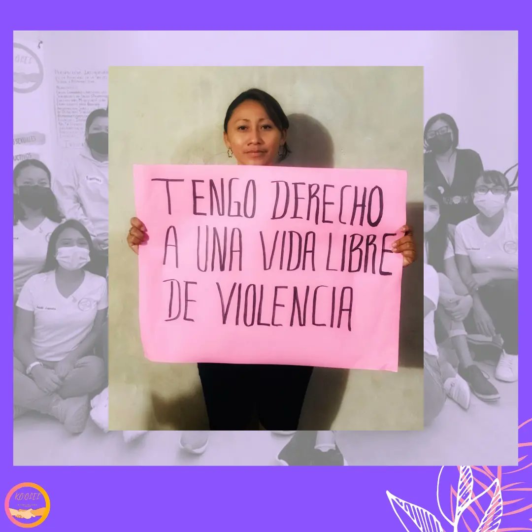 KoolelMuf's tweet photo. 🔥Rumbo al #8M le preguntamos a mujeres #indigenas y #rurales de #Campeche ¿A qué tienes derecho?💜 https://t.co/W6Y1Ilcmzz