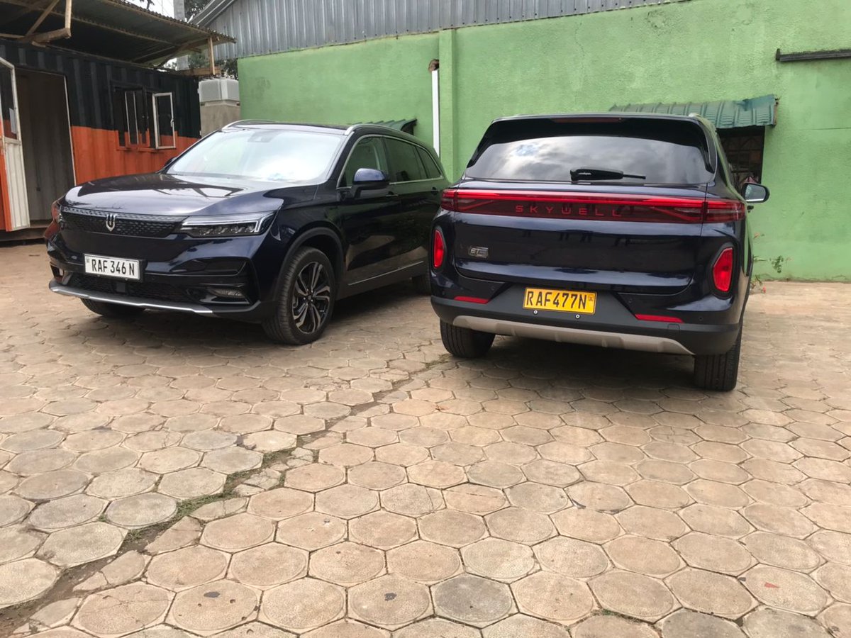 AlfredBYIRINGI2's tweet photo. It is no longer a dream to have a SUV full electric vehicle on Rwandan market. A full electric SUV, Skywell, is now available on local market. Thanks@REM and other partners in e-mobility who are assisting in making good steps towards green transport. Keep it up @REM @RwandaInfra https://t.co/xKGwA4xMxx