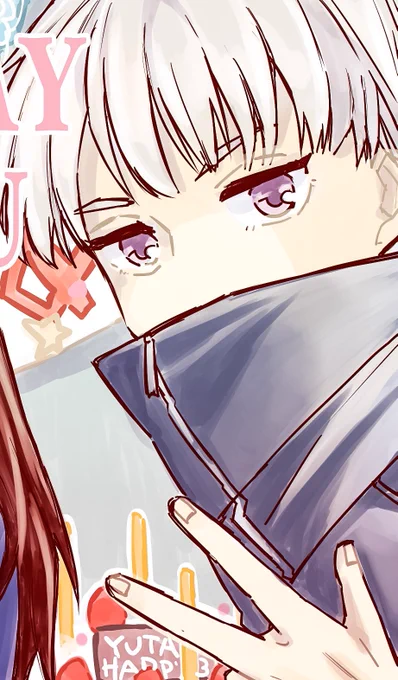 棘のドヤ顔可愛く描けた 