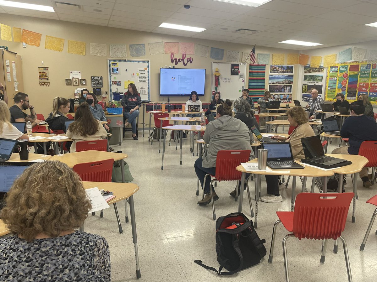 #GMHS staff has a PD Day today! Educators are enhancing areas of their expertise &amp; have “voice &amp; choice” in which staff led PD sessions 2 attend! Thank you 2 all of our presenters 4 leading💯❤️🐴🖤! <a href="/PaSmathers/">PASmathers</a> @BarnhouseSenora <a href="/Stromberg_GMHS/">MsStrombergGMHS</a> <a href="/GMschools/">Groveport Madison Schools</a> <a href="/SHGamertsfelder/">Sam Gamertsfelder</a> #IGTBAC