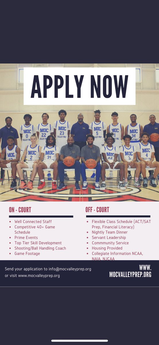 iCoach_D23's tweet photo. Unsigned 2022s, looking for an opportunity to showcase your game in front of college coaches? Develop physically and mentally for an extra year while re-opening your recruitment? @MocPrep is the place for you! We are looking for high character and high motor DAWGS! #DaRealMVPs https://t.co/h1zxBuYd2A