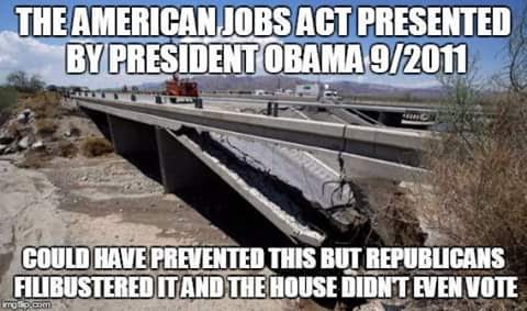 MaryWebb7's tweet photo. 2015 and barely any would vote for infrastructure the end of 2021! #WhatDoesItTake #WhatPartWeNotGetting #ObstructionIsNotGoverning #WhatAreRepublicansGoodFor #TREASON https://t.co/6StEffSfNg