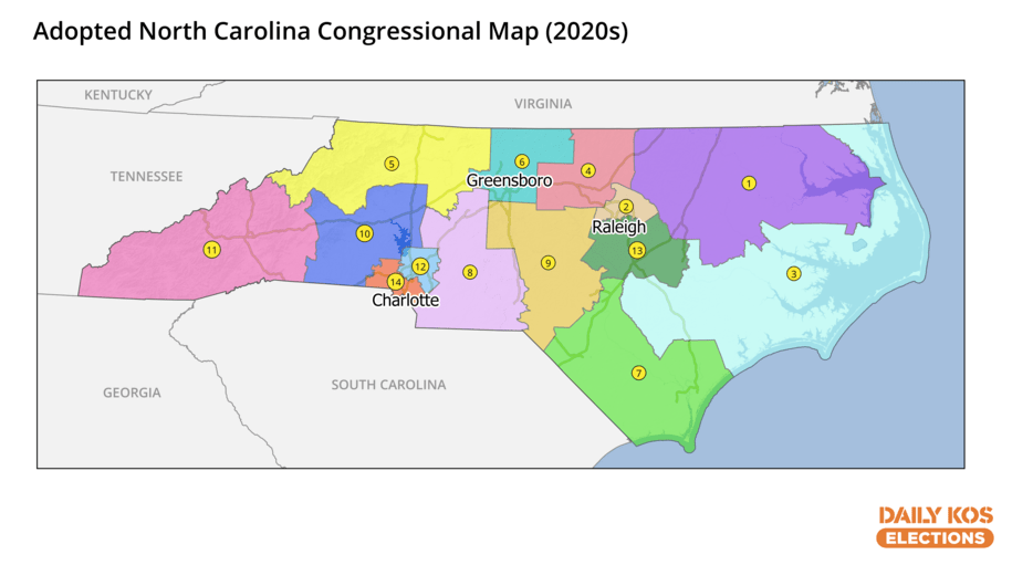 downballotnews's tweet photo. Morning Digest: With filing closed, here's how things looks in North Carolina's new House districts https://t.co/PXsD9r7Bt3 https://t.co/nwBaZIbIvj