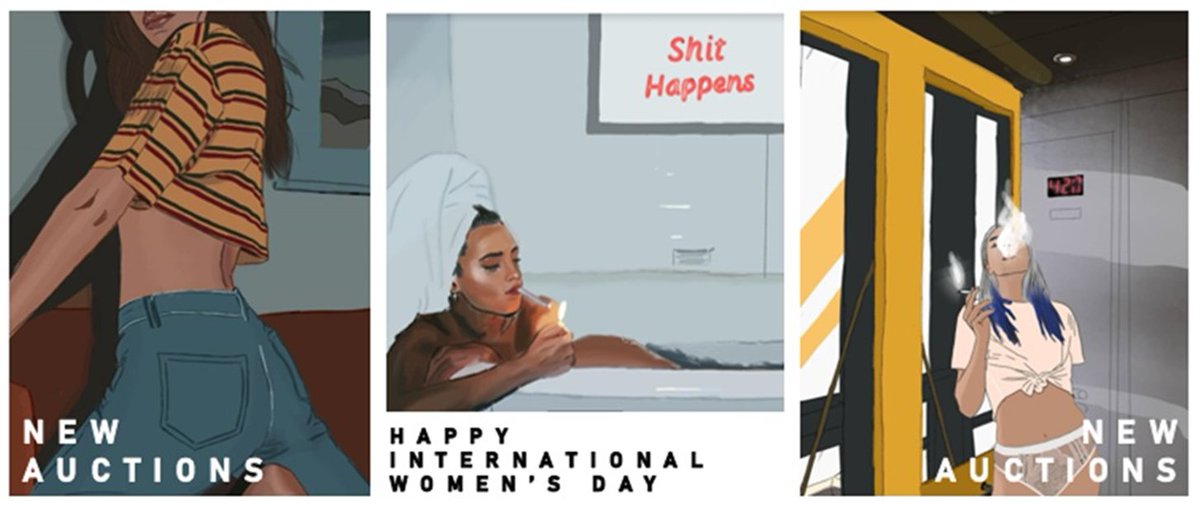 ArtOnStacks's tweet image. 8th of March is... 🗓️
Happy International Women's Day  ♀️🥳

And to celebrate all #women out there 🙌🏻
We bring you 6 artworks 🎨
By 2 incredible female #artists 👩🏻‍🎨

stacksart.com/auctions 👀

And to all the women out there
Have an awesome day 🥂❣️