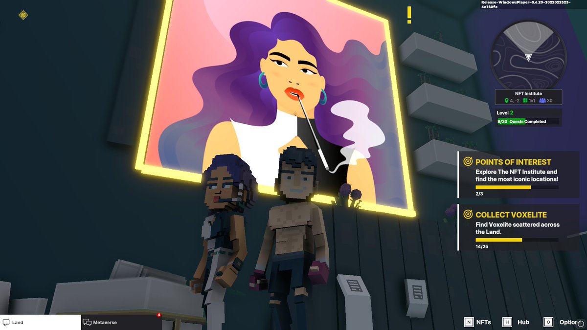 BoskoBig's tweet photo. @TheSandboxGame @worldofwomennft I just participated in the daily #SandboxAlphaS2Contest for a chance to earn up to 1,000 $SAND! Day 3 - Selfie with WorldofWomen. Check out my screenshot below! 👇 #SandboxAlphaS2 https://t.co/koqc9KuFHY