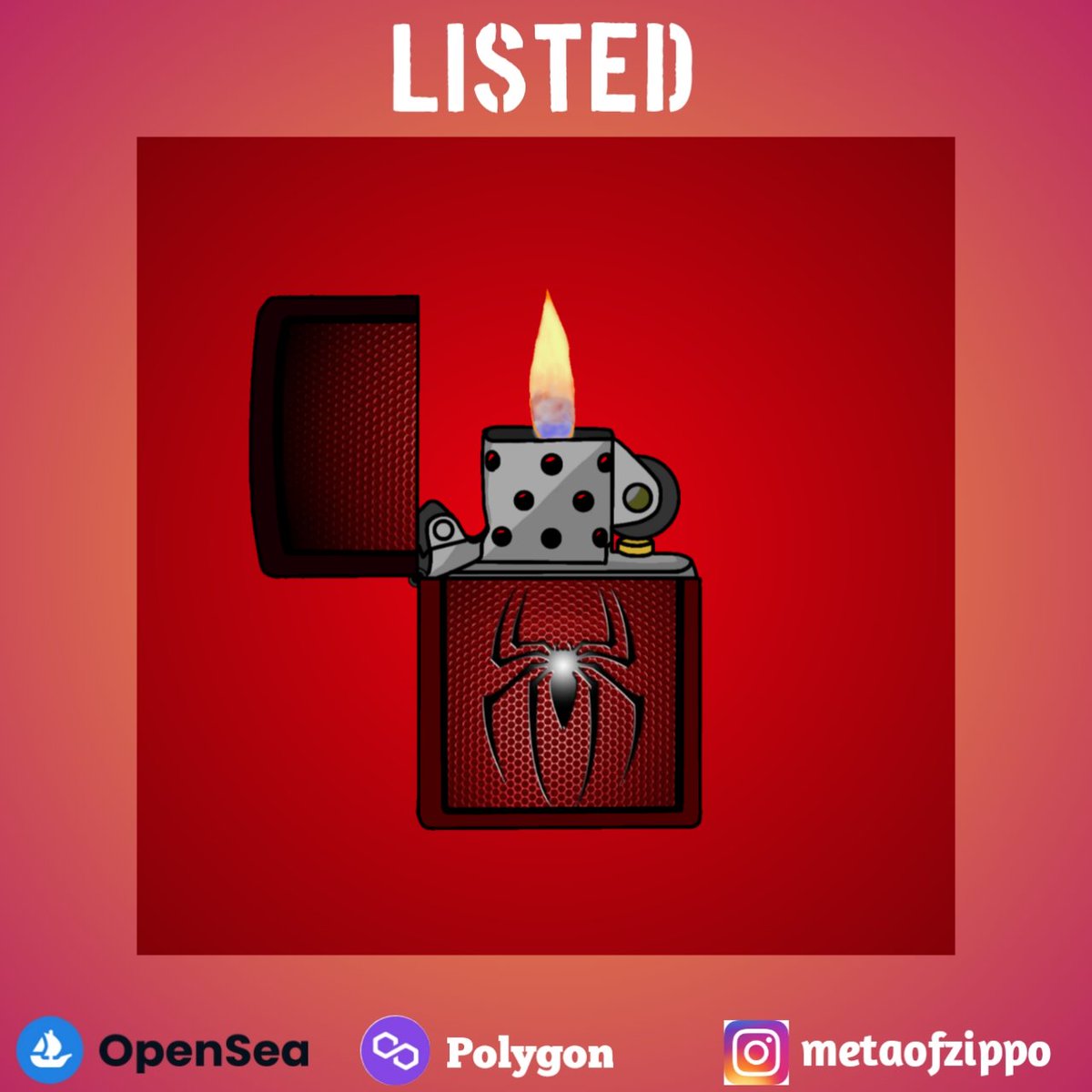 metaofzippo's tweet photo. New droop
available on @opensea
zippo lighter , polygon blockchain (no gas fee)

check my other collection 
Link on my bio ☝️☝️

#zippocustom  #zippocollection  #zippolighters  #zippolimited  #stopwars  #polygon  #nftcollectible  #nfts  #nftbuyers  #nftdrops #nftcollectors  #nft https://t.co/DBs7arPwvO