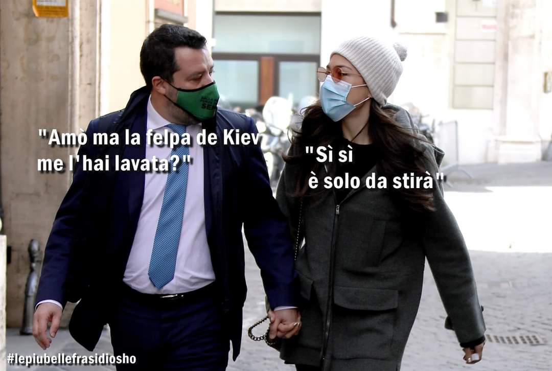 lefrasidiosho's tweet photo. #Salvini #Ucraina https://t.co/WDbTO45n6Y